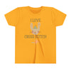 I Love Cross Stitch (with Bunny and Party Horn) Kid's Tee Shirt