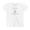 Drink Boba Do Cross Stitch Kid's Tee Shirt
