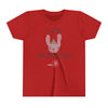 I Love Cross Stitch (with Bunny and Party Horn) Kid's Tee Shirt