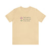 Can't Wait to Get Home and Cross Stitch with Flower Tee Shirt (Light Colors)