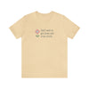 Can't Wait to Get Home and Cross Stitch with Flower Tee Shirt (Light Colors)