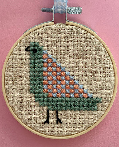 Mod Bird Mini Cross Stitch Pattern: Wholesale