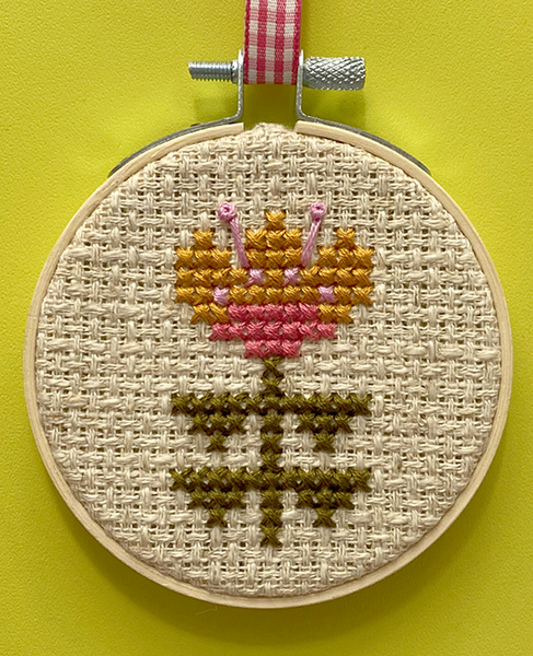 Big Flower Mini Cross Stitch Pattern: Wholesale