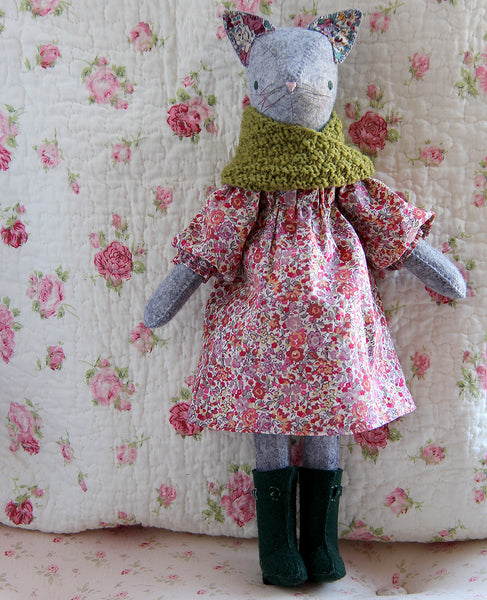 Miss Juniper Kitty Softie Sewing Pattern