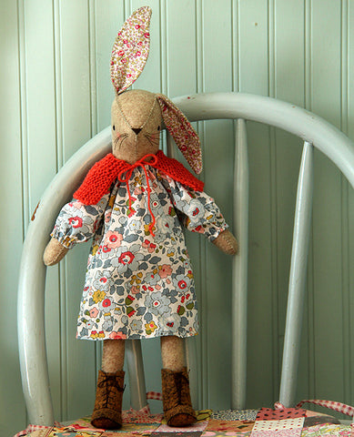 Miss Maggie Rabbit Softie Sewing Pattern