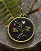 Flower and Frond Embroidered Jewelry Kit