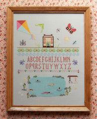 Bubble Tea Mini Cross Stitch Kit  Posie: Patterns and Kits to Stitch by  Alicia Paulson