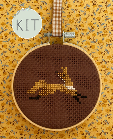 Foxie Mini Cross Stitch Kit
