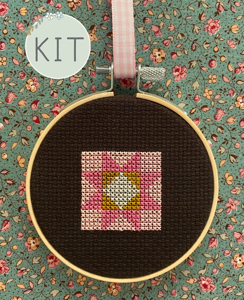 Crystal Star 2 Mini Cross Stitch Kit  Posie: Patterns and Kits to Stitch  by Alicia Paulson
