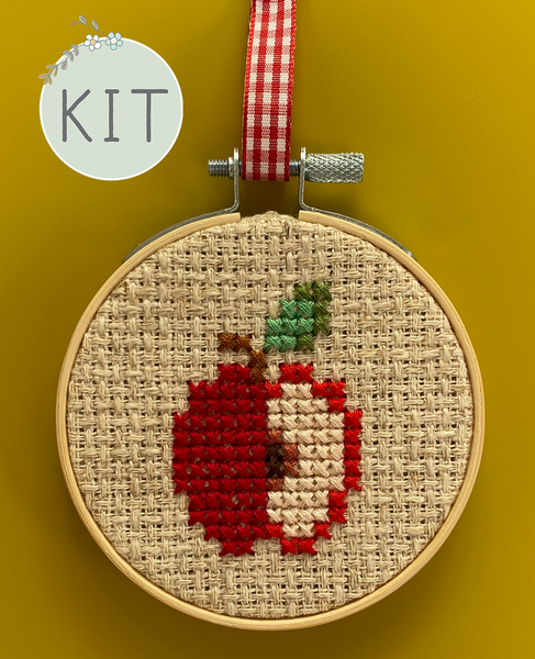 Big Apple Mini Cross Stitch Kit