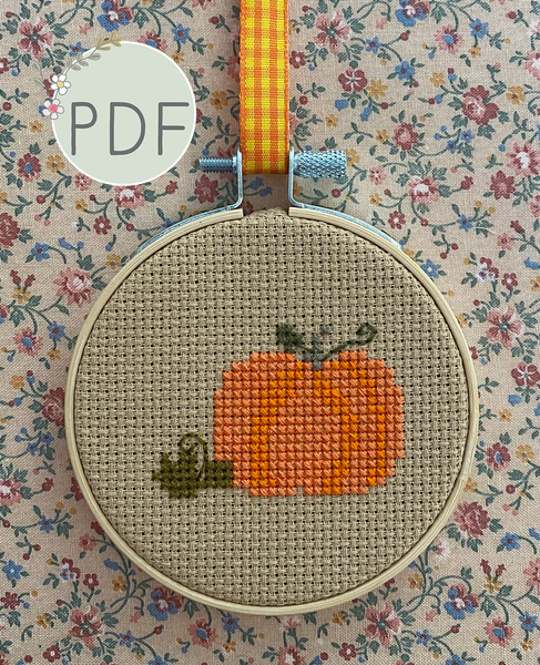 Pumpkin Mini Cross Stitch Pattern Posie Patterns And Kits To Stitch Pumpkin Mini Cross Stitch Pattern Posie Patterns And Kits To Stitch