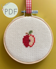 Little Apple Mini Cross Stitch Pattern