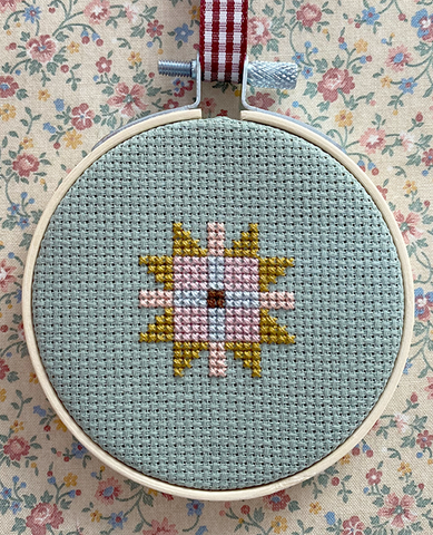 New England Quilt Block 3 Cross Stitch Pattern: Wholesale