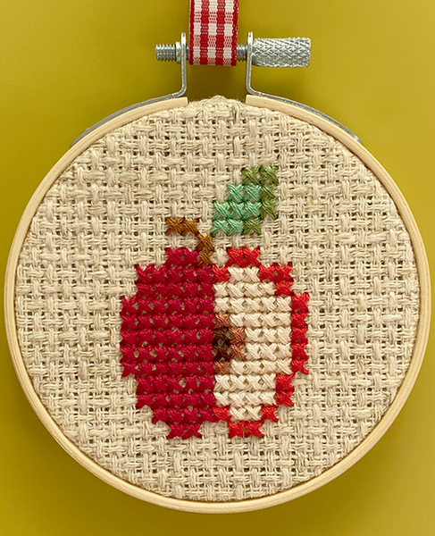 Big Apple Mini Cross Stitch Pattern: Wholesale