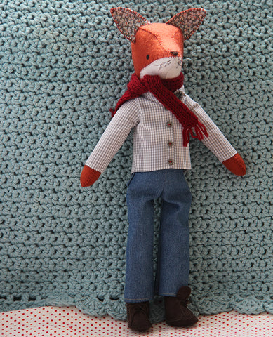 Mr. Basil Fox Softie Sewing Pattern