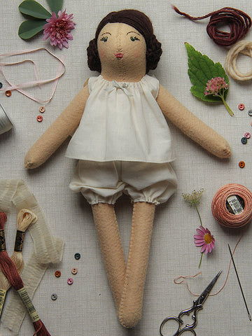Dovegray Doll Sewing Pattern