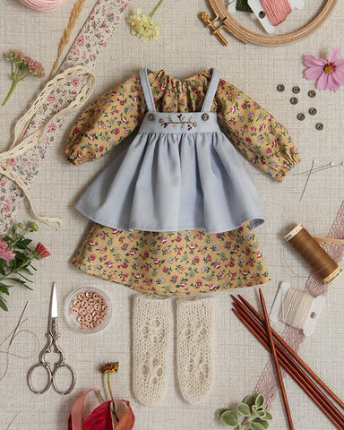 Peasant Dress, Pinafore, and Stockings Sewing Pattern | Posie: Patterns and Kits to Stitch by Alicia Paulson Peasant Dress, Pinafore, and Stockings Sewing Pattern | Posie: Patterns and Kits to Stitch by Alicia Paulson