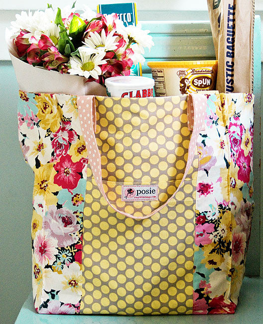 How to Sew a Baguette Bag - free sewing pattern for a small purse!