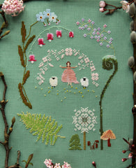 Boba Love Mini Cross Stitch Kit  Posie: Patterns and Kits to Stitch by  Alicia Paulson