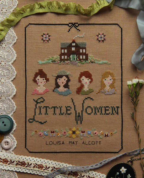 Little Women Cross Stitch Pattern