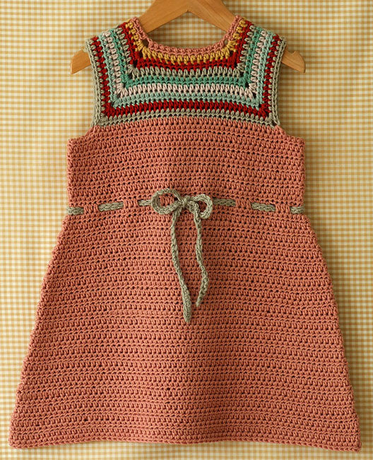toddler crochet dress pattern Vintage Toddler Dress