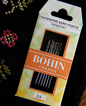 Size #24 Tapestry Needles for Cross Stitch