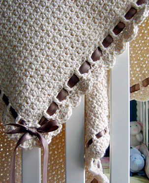 Tiramisu Baby Blanket Crochet Pattern